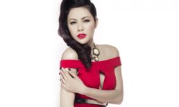 Hoa hậu Victoria Phương Nguyễn ngọt ngào cùng đầm đỏ