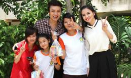 Diễm Hương, Dương Quốc Hưng chung tay làm từ thiện