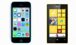 Nên chọn iPhone 5C hay Lumia 520?