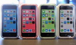 Ảnh thực tế nhiều màu của iPhone 5c tại Việt Nam