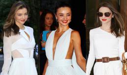 Diện gam trắng 'quyền lực' như Miranda Kerr