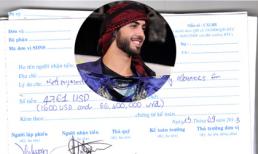 "Trai đẹp" Omar "đòi" thêm 100 triệu để diễn dưới mưa tại Việt Nam