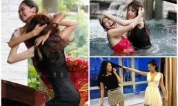 Những pha đánh ghen "toát mồ hôi" của sao Việt