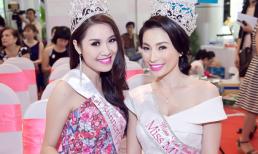 Á hậu Quế Vân rạng rỡ trong ngày tái ngộ Hoa hậu Myla Lê