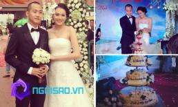 Lộ ảnh cưới của Ngọc Thạch cùng chồng đại gia