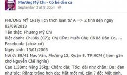 Sốt với bản 'lý lịch trích loạn' của Phương Mỹ Chi