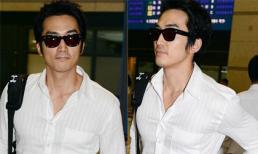 Mê hoặc trước vẻ lịch lãm của Song Seung Hun ở sân bay
