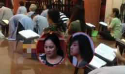 Mẹ, em gái lên chùa tụng kinh 49 ngày mất Wanbi Tuấn Anh