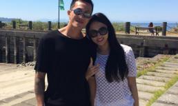 Hương Giang Idol thân thiết với bạn trai Việt kiều ở Canada