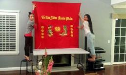 Độc quyền: Kim Hiền tất bật trang trí tiệc cưới cùng vợ chồng Việt Hương