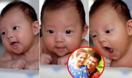 Đan Lê khoe loạt ảnh con trai thứ 2 kháu khỉnh dễ thương