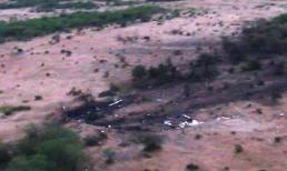 Hình ảnh đầu tiên về hiện trường vụ máy bay Algeria rơi