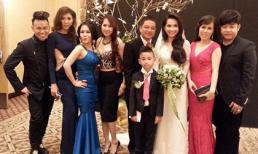 Dàn vợ chồng sao Việt rộn ràng dự lễ cưới Kim Hiền ở Mỹ