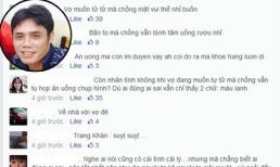 Chồng Dương Yến Ngọc bị 'ném đá' khi vui vẻ đi ăn mặc vợ đòi tự tử