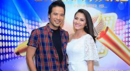 'Kiều nữ' Ngọc Lan sánh đôi người yêu đi xem ca nhạc