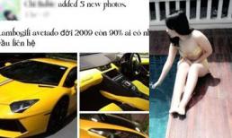 Nữ sinh Việt rao bán Lamborghini Aventado gây bức xúc