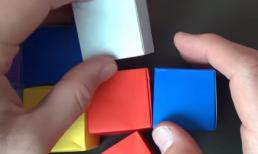 Khéo tay - Hướng dẫn gấp hình khối vuông chắc chắn