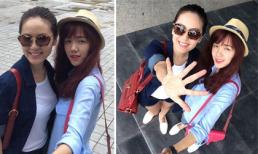 Chị em Phương Linh - Phương Ly rạng rỡ ở quê nhà