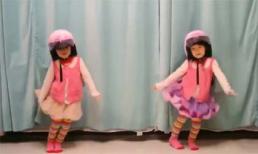 Clip hai em bé sinh đôi nhảy cực kỳ dễ thương