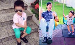 Con trai Đăng Khôi sành điệu, lạnh lùng như hot boy