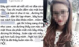 Thiếu nữ viết status nói xấu người Hà Nội