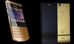 7 thiết bị di động siêu sang với lớp vỏ được mạ vàng nguyên chất