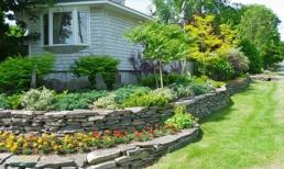 Làm đẹp vườn đơn giản và thiết thực với đá xanh