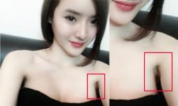 Em gái Phương Trinh lộ vùng nách bèo nhèo ngấn