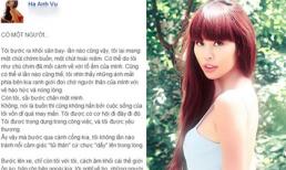 Tâm sự đáng suy ngẫm của Hà Anh về những người đàn ông từng đi qua cuộc đời  