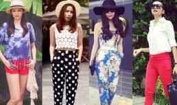 Thời trang đời thường 'gây sốt' của sao Việt tuần qua (P24)