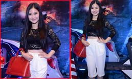 Hương Tràm diện đồ vừa “dừ” vừa “không liên quan” đi xem phim “thảm họa”