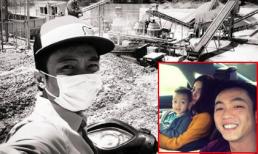 Cường Đôla gây sốt khi đi xe máy bịt khẩu trang nhưng 'quên' mũ bảo hiểm