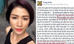 Trang Khàn tố ban tổ chức 'Cuộc đua kỳ thú' 'ngậm máu phun người'