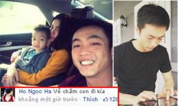 Hà Hồ nhắc yêu Cường đô la về nhà chăm con xóa tin đồn tan vỡ