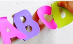 Giúp bé học chữ cái từ những trò chơi thú vị