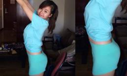 Bà Tưng khoe dáng cong vút chào ngày mới