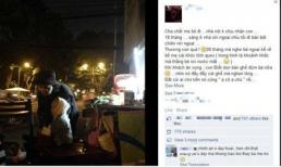 Xót xa em bé 26 tháng tuổi đi bán bột chiên