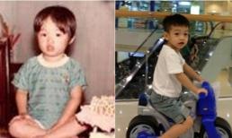 Những nhóc tỳ showbiz Việt giống hệt bố mẹ thời nhỏ