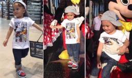 Jacky Minh Trí sành điệu ở trời Tây không kém Sao nhí Hollywood