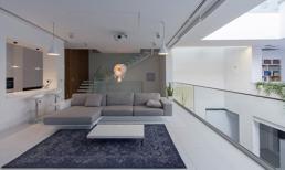 Nhà 7 tầng có 3 phòng xoay 90 độ ấn tượng