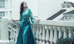 Thùy Dương - vợ diễn viên Minh Tiệp bất ngờ lộng lẫy với váy 2000 đô