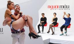 Cô gái cao 1m81 bất ngờ được Adam bế thốc ra khỏi sàn catwalk