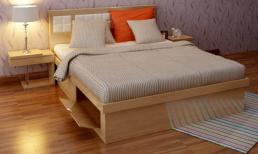 Bố trí nội thất phòng ngủ 10m² của đôi vợ chồng trẻ