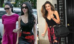 Ngọc Trinh vô tư 'nhái' phong cách của Miranda Kerr