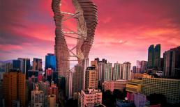 Cao ốc có trang trại và ruộng lúa ngay trung tâm Hong Kong