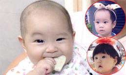 Con gái Lý Hải bị cạo đầu trọc lốc như con trai cực yêu