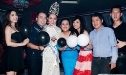 Tân Hoa hậu Huỳnh Thuý Anh chiêu đãi tiệc ăn mừng bằng siêu xe đẳng cấp thế giới