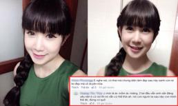 Fans tranh cãi vì vợ Lý Hải có bầu vẫn trang điểm, ăn diện nhí nhảnh