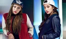 Suzy khoe vẻ đẹp khỏe khoắn với trang phục thể thao