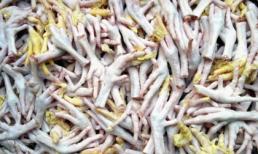 Thu giữ 30.000 tấn chân gà nhiễm ôxy già